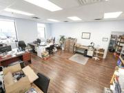 Large private workspace office with north windows