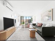 Large two bedroom ground floor apartment