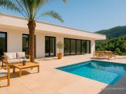 Las villas en Pedreguer se encuentran en la tranquila...