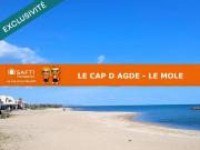 Le cap d agde le mole appartement t2 44 m²