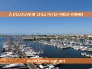 Le Cap d'Agde 34300 Vue mer et 1ère ligne Port pour...