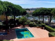 LE CAP D'AGDE GRAND STUDIO AVEC LOGGIA PISCINE DANS...