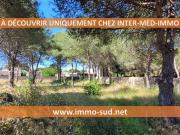 Le Grau d'Agde vente terrain à bâtir de 1201m² avec...