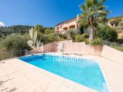 Le Tignet Maison vue panoramique mer, lac et collines
