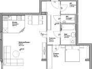 Leben im Herzen von Linz: 2 Zimmer, 57m²