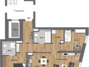 Leben in der Altstadt Moderne 3 Zimmerwohnung mit Loggia