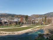 Leben neben der Schüssinsel Vivre près de l'île de...