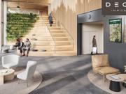 + + LeopoldQuartier OFFICE + + + Holz Hybrid Bauweise + +