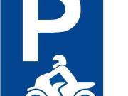 Letzte Motorradparkplätze im Riethüsli Quartier, St.Gallen