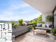 Licht, Sonne, Weitblick: 4 Zi. Wohnung mit Südbalkon,...