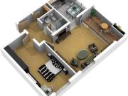 Lichtdurchflutete 2 Zimmer Wohnung mit Balkon &...