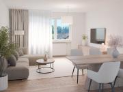 Lichtdurchflutete, charmante 3 Zimmer Wohnung Totalsaniert