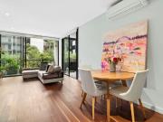 Light and Style in a Designer Living Space