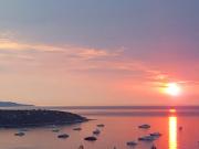 Limitrophe Monaco, terrasse, vue panoramique