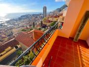 Limitrophe Monaco, vue mer panoramique 65m² Beausoleil