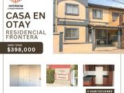 ! LINDA CASA EN RESIDENCIAL FRONTERA TIJUANA B.C.N.!