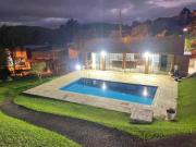 Linda chácara em Condomínio fechado Aceita Permuta total