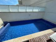 Linda cobertura de 600m2 no riserva uno 5 suãtes + 2...