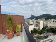 Linda cobertura mobiliada vista Cristo, PÃ£o de...