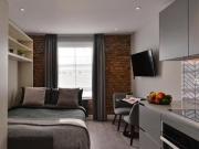 Linden Gardens, London, Studio Flat For