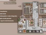 Lindo apartamento com entrada parcelada no Desvio Rizzo