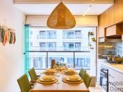 LINDO APTO COM 2 DORMS SENDO 1 SUÍTE E 2 VAGAS