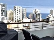 LINDO DP FULL AMOBLADO TERRAZA VISTA AL MAR COCHERA...
