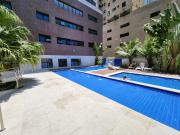 LINDO FLAT 2 QTS PITANGUEIRAS, AMPLA SACADA,AREA DE...