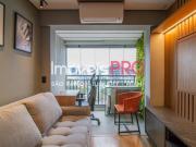 Lindo studio mobiliado, 31m², em Moema