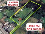 LINDO TERRENO DE VENTA EN LA MORITA TUMBACO! PARA PROYECTO!