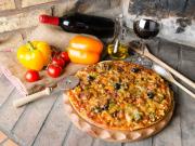 Linkes Ufer der Genfer Landschaft Charmante Pizzeria zur...