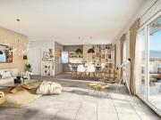LIVRAISON RAPIDE: BEAU 3 PIECES EN DERNIER ETAGE, AVEC...