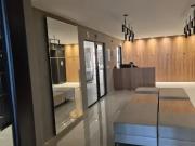 Locação apto quarto e sala mobiliado com varanda ponta...