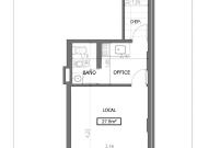 LOCAL A LA CALLE CON OFFICE, BAÑO Y DEPOSITO EN ABASTO...