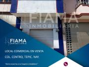 LOCAL COMERCIAL DE 2 PLANTAS EN VENTA, COL. CENTRO,...