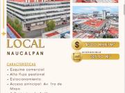 LOCAL COMERCIAL EN RENTA, EN NAUCALPAN 1ER DE MAYO, 325.90M2