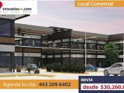 LOCAL COMERCIAL EN RENTA EN PLAZA COMERCIAL, MORELIA