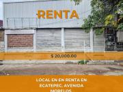 Local comercial sobre Vía Morelos en Ecatepec