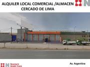 LOCAL COMERCIAL/ALMACEN AV. ARGENTINA CERCADO DE LIMA...