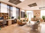 Local commercial d'angle avec vitrine