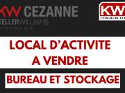 Local d'activité de 172 m² Bureau Hangar