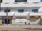 LOCAL EN RENTA AV 10 44 M2 EN PLAYA DEL CARMEN CENTRO