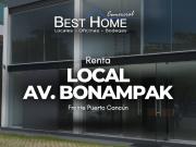 Local en renta en Av. Bonampak frente Puerto Cancún