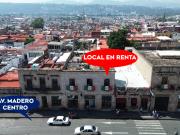LOCAL EN RENTA EN MORELIA, AV. MADERO, CENTRO HISTÓRICO