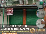 Local en Renta – Volcán del Colli, Zapopan