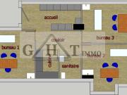 Local professionnel 80 m² NEUF