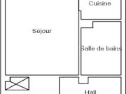 Location Appartement 22.57 m2 Cannes