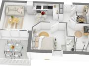 Location appartement 2 pièces ISTRES 41m² à 759.32€/mois...