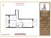 Location Appartement 3 pièces 56.55 m2 Champigny sur Marne