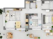 Location Appartement 3 pièces 60 m2 Nice